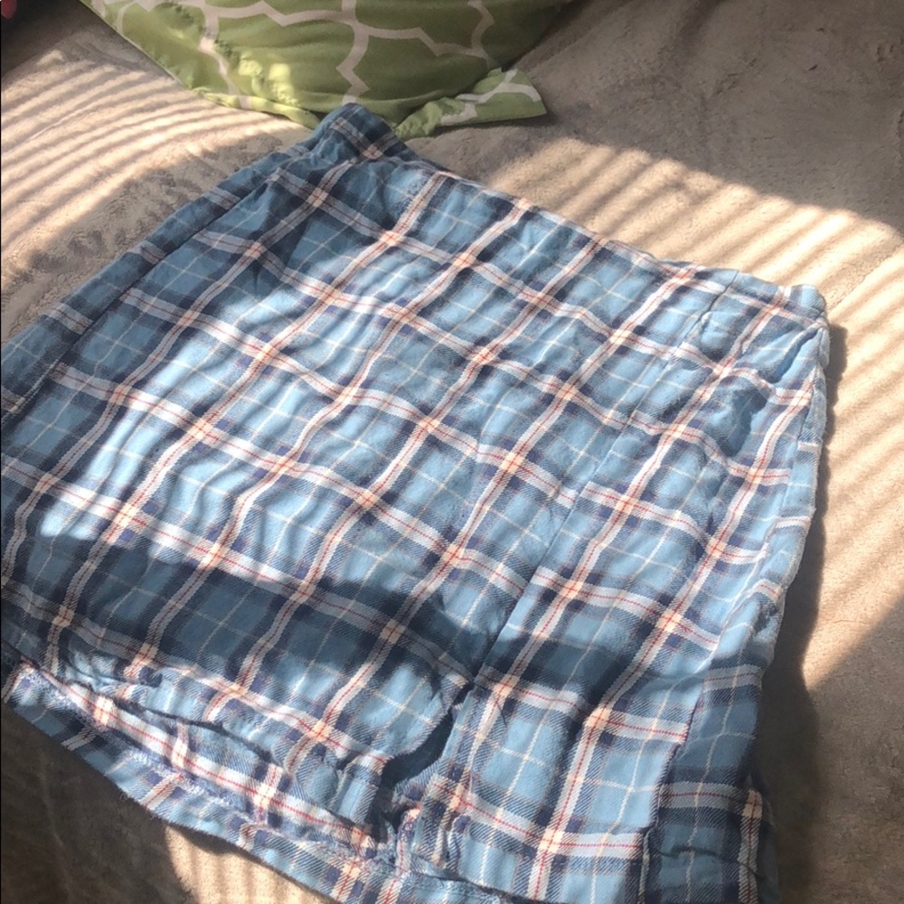 Romwe plaid skirt